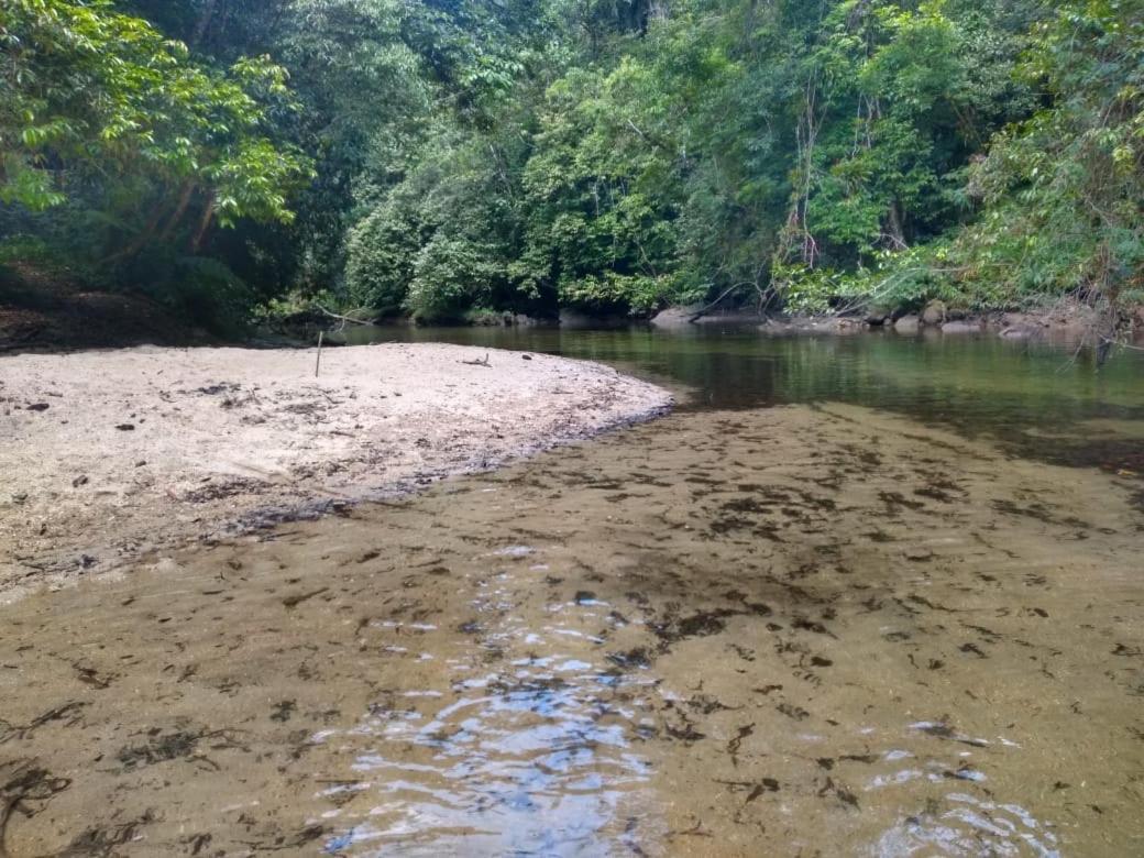 Suites Proximo Ao Rio Jaguareguava Em Bertioga Kültér fotó