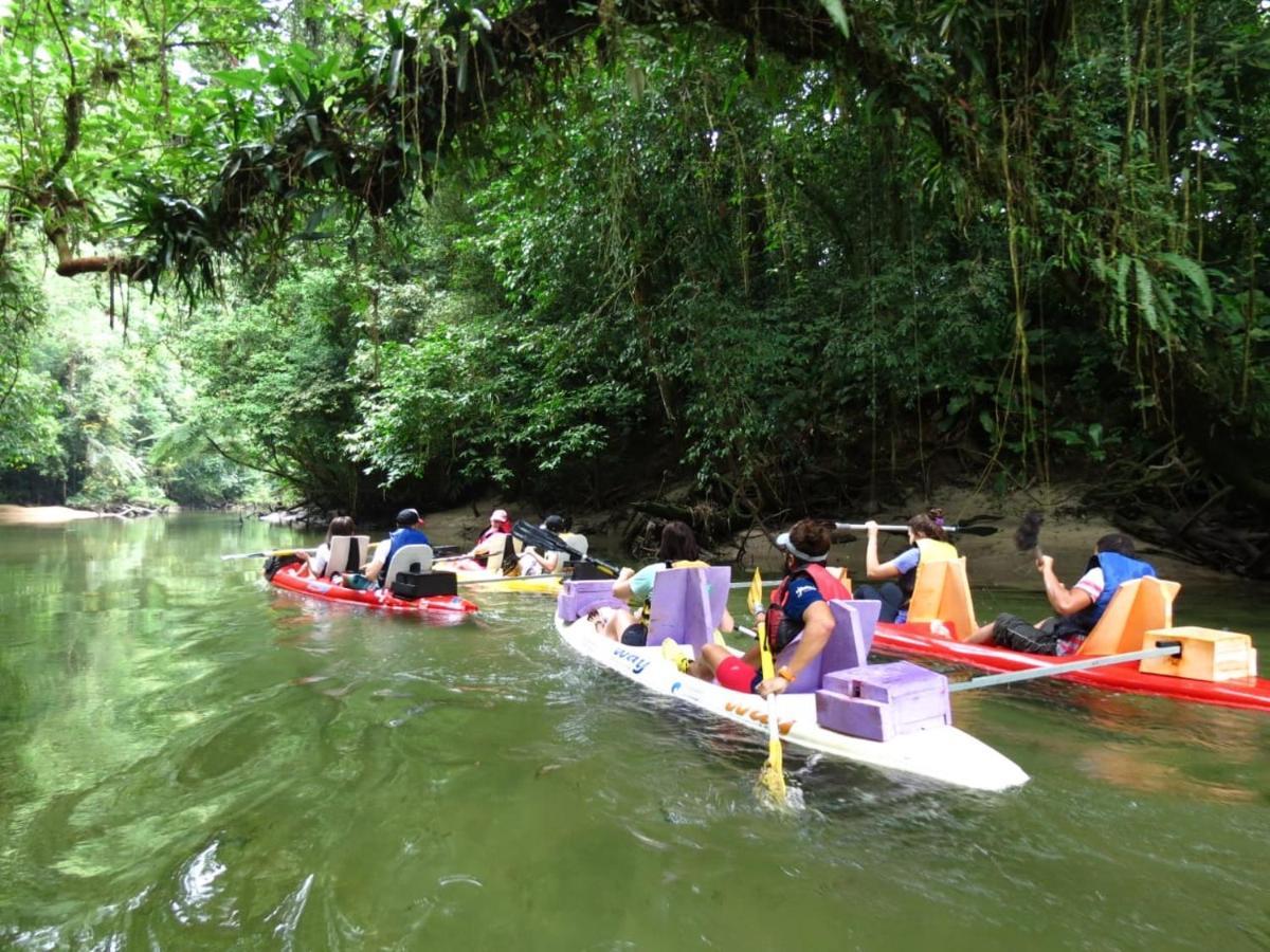Suites Proximo Ao Rio Jaguareguava Em Bertioga Kültér fotó